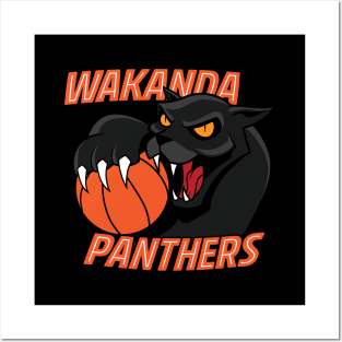 Wakanda Panthers Posters and Art